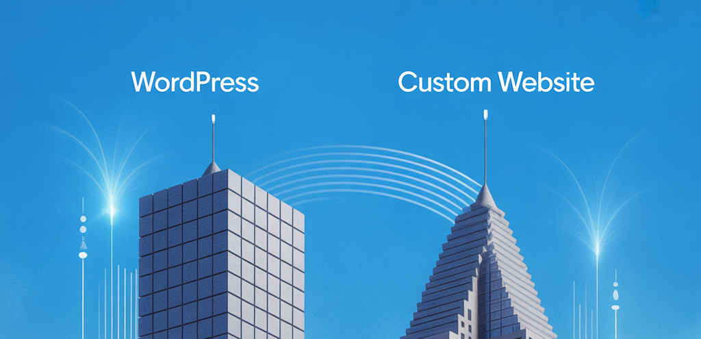 Apa Perbandingan antara WordPress dengan Website Custom?